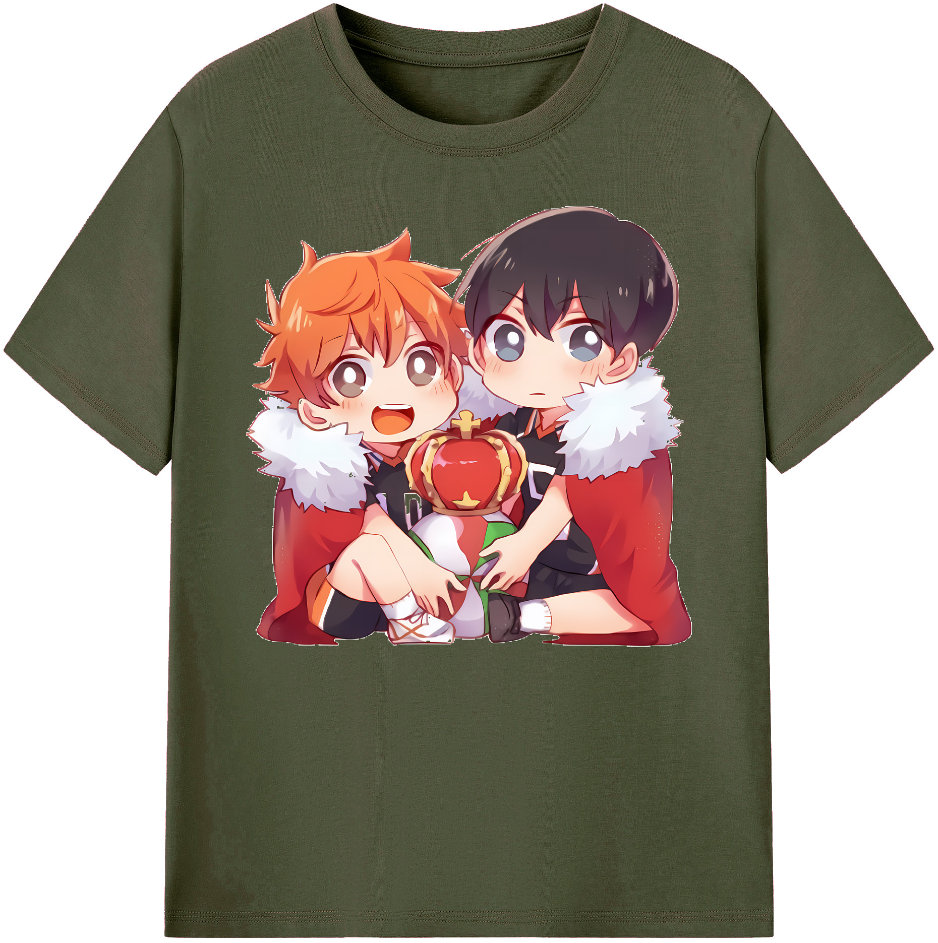 （画像用） ハイキュー!! Haikyu!! 綿100％ メンズ半袖Tシャツ｜肌触りやわらか＆通気性